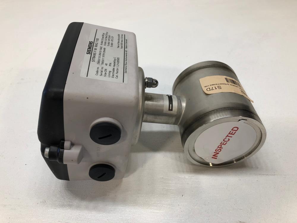 Siemens Sitrans F M MAG 1100 Electromagnetic Flow Sensor 7ME6110-2RA10-1AA2